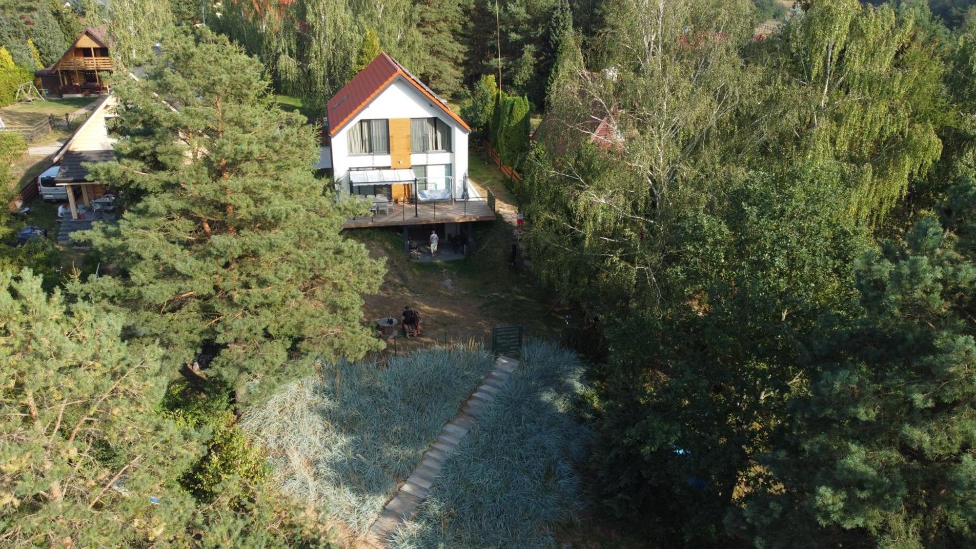 Dom Nad Jeziorem Gaja House Jadamowo Zewnętrze zdjęcie